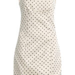 Polka-dot Satin Mini Dress Thumbnail 3