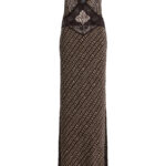 Astrid Cutout Satin Maxi Slip Dress Thumbnail 3