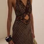 Astrid Cutout Satin Maxi Slip Dress Thumbnail 2