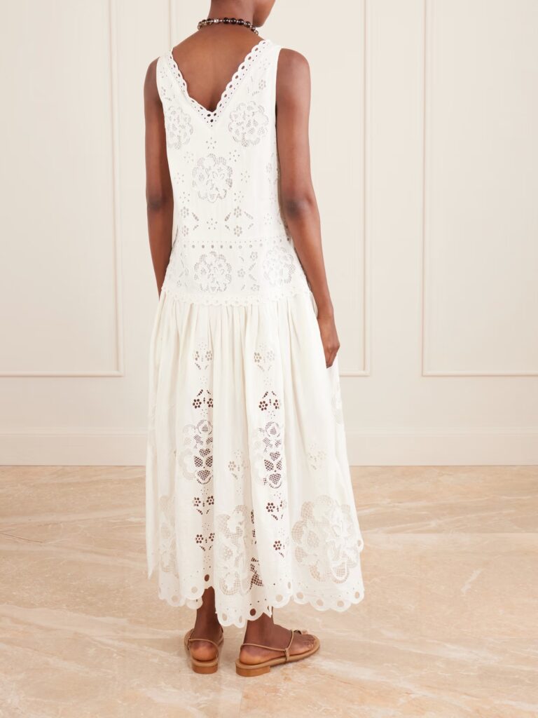 Gardener Broderie Anglaise Dress Full Size Image 3