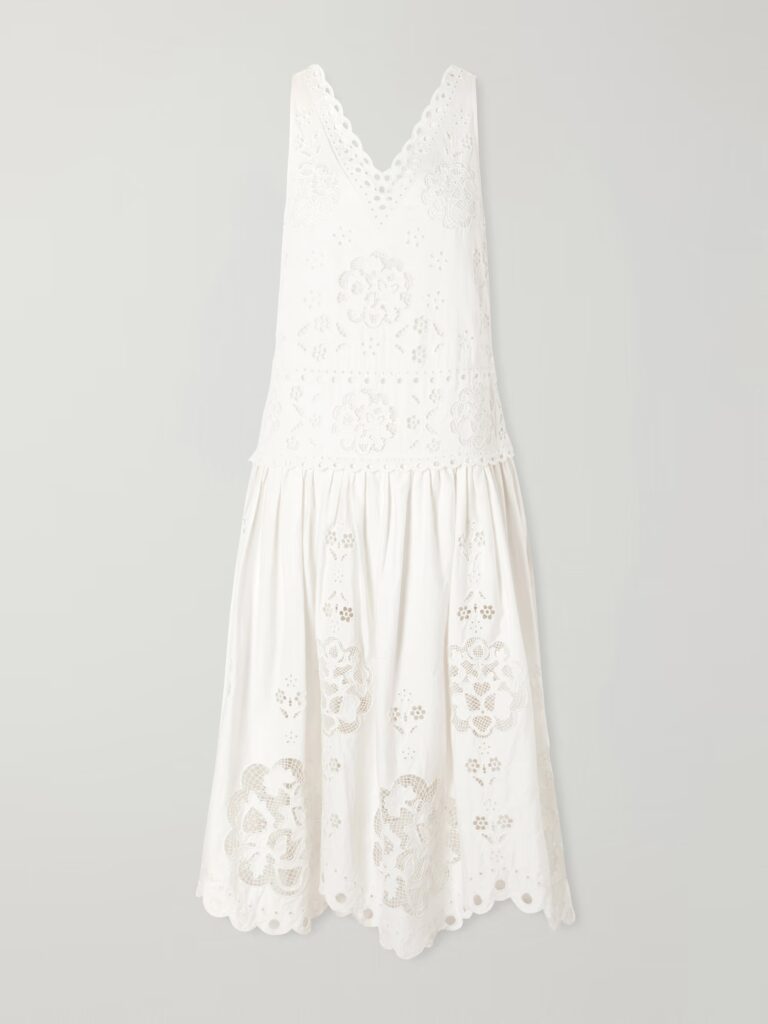 Gardener Broderie Anglaise Dress Full Size Image 4