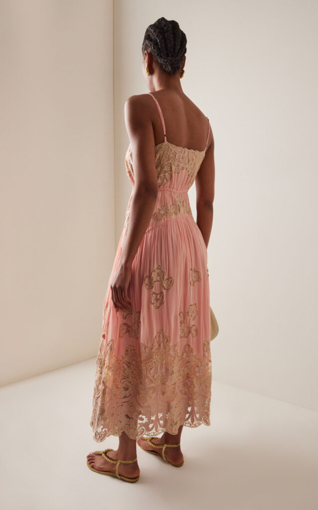 Gracelyn Embellished Lace Maxi Dress Full Size Image 4