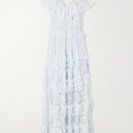 Sharleen Ruffled Lace Maxi Dress Thumbnail 3