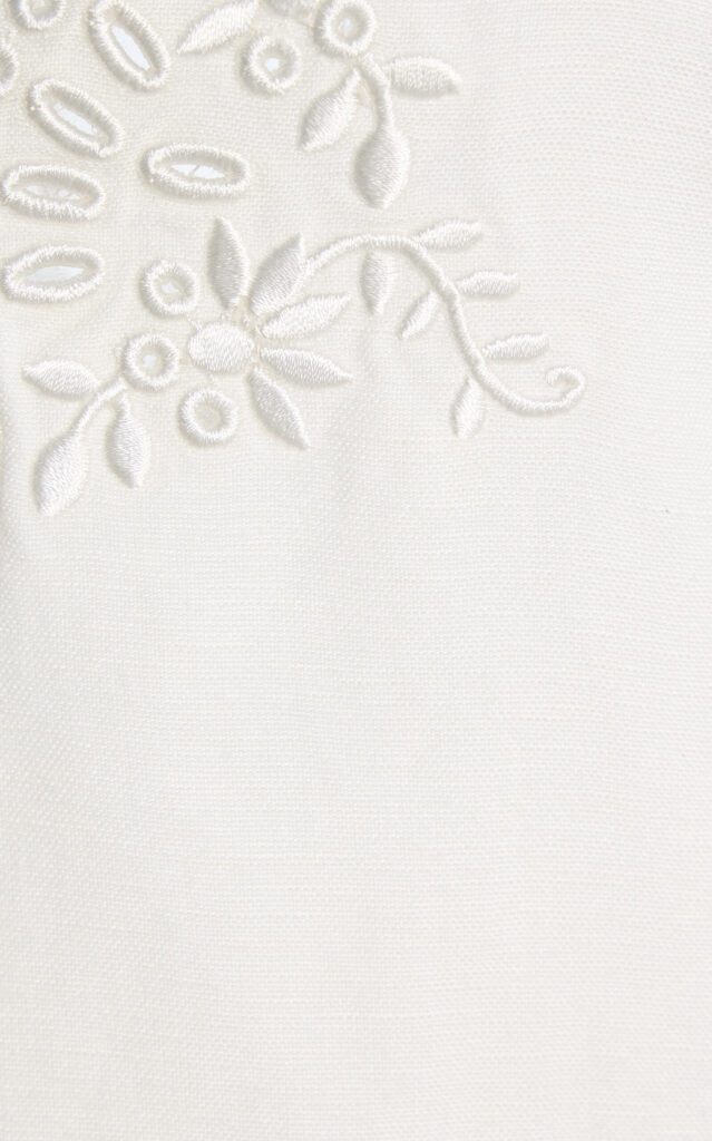 Edena Embroidered Mini Dress Full Size Image 2