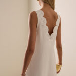 Edena Embroidered Mini Dress Thumbnail 3