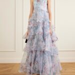 Gabrielle Strapless Organza Gown Thumbnail 1