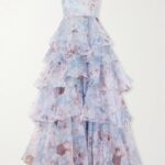 Gabrielle Strapless Organza Gown Thumbnail 4
