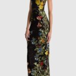 Delora Strapless Midi Dress Thumbnail 4