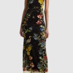 Delora Strapless Midi Dress Thumbnail 3