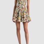 Kim Floral Paneled Minidress Thumbnail 1