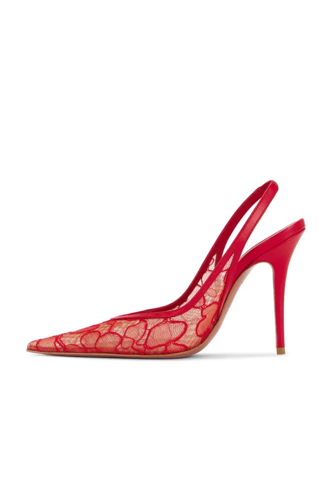 Anok 105 Lace Slingback Pump Full Size Image 5