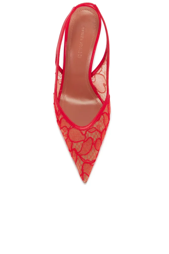 Anok 105 Lace Slingback Pump Full Size Image 3