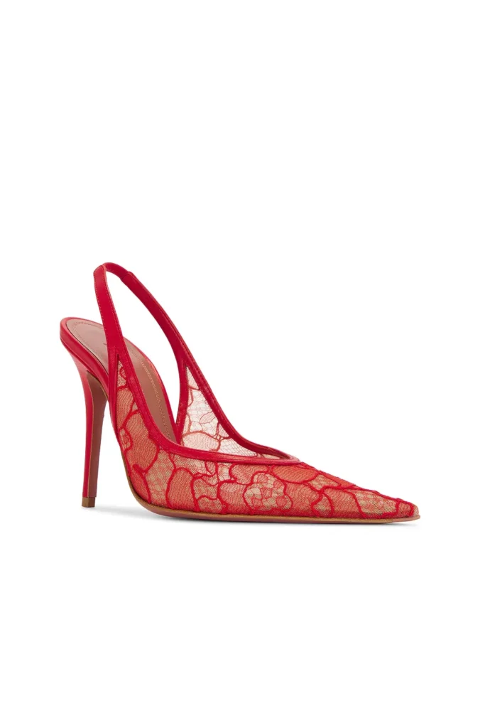 Anok 105 Lace Slingback Pump Full Size Image 4