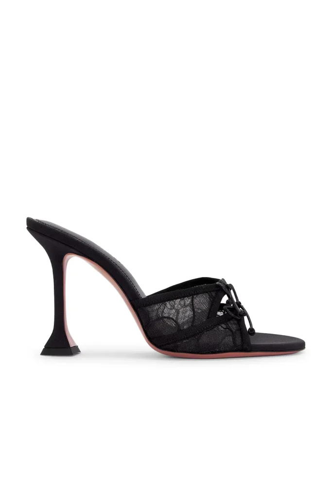 Eleonora 95 Lace Slipper Mule Full Size Image 1