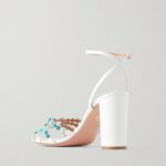 Gemma 85 Embellished Leather Sandals Thumbnail 3