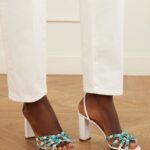 Gemma 85 Embellished Leather Sandals Thumbnail 4