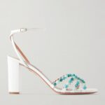 Gemma 85 Embellished Leather Sandals Thumbnail 1