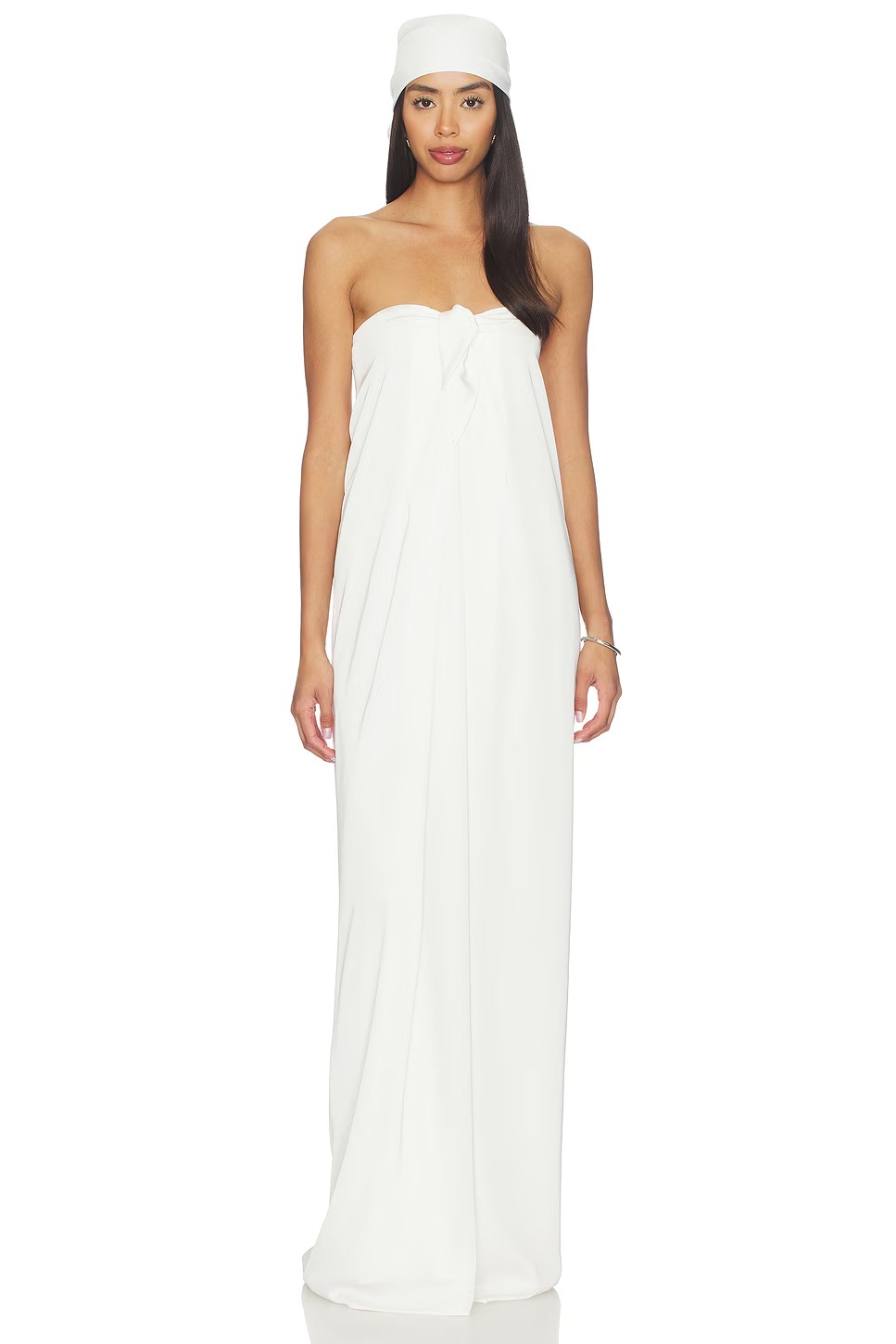 AWAVE STUDIO Strapless Maxi Dress