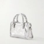 Le City Nano Embellished Crinkled-leather Shoulder Bag Thumbnail 2