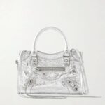 Le City Nano Embellished Crinkled-leather Shoulder Bag Thumbnail 1