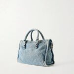 Le City Small Embellished Denim Shoulder Bag Thumbnail 2