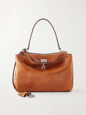BALENCIAGA Rodeo Mini Leather Shoulder Bag