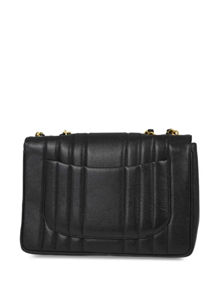 1992 Mademoiselle Classic Flap Shoulder Bag Full Size Image 5