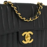 1992 Mademoiselle Classic Flap Shoulder Bag Thumbnail 6
