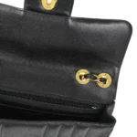 1992 Mademoiselle Classic Flap Shoulder Bag Thumbnail 4