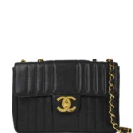 1992 Mademoiselle Classic Flap Shoulder Bag Thumbnail 1