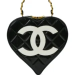 1995 CC Heart Vanity Bag Thumbnail 1