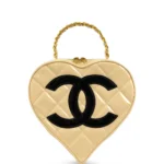 1995 CC Patch Heart Vanity Handbag Thumbnail 1