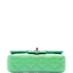 Extra Mini Rectangular Classic Patent Single Flap Crossbody Bag Thumbnail 3