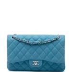 Jumbo Classic Caviar Double Flap Shoulder Bag Thumbnail 1