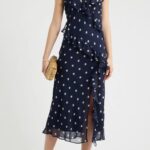 Ruffle Midi Dress Thumbnail 1