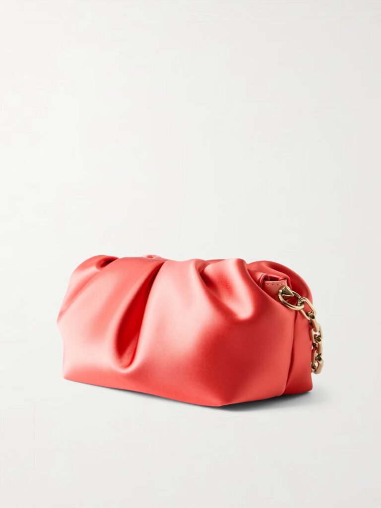 Eva Small Satin Clutch Full Size Image 3