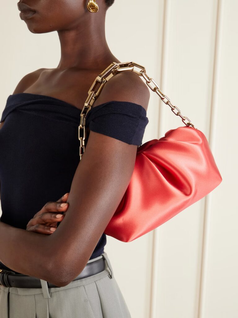 Eva Small Satin Clutch Full Size Image 2