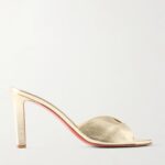Fanny 85 Metallic Leather Sandals Thumbnail 1