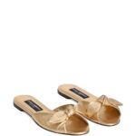 Bow-detail Leather Sandals Thumbnail 4
