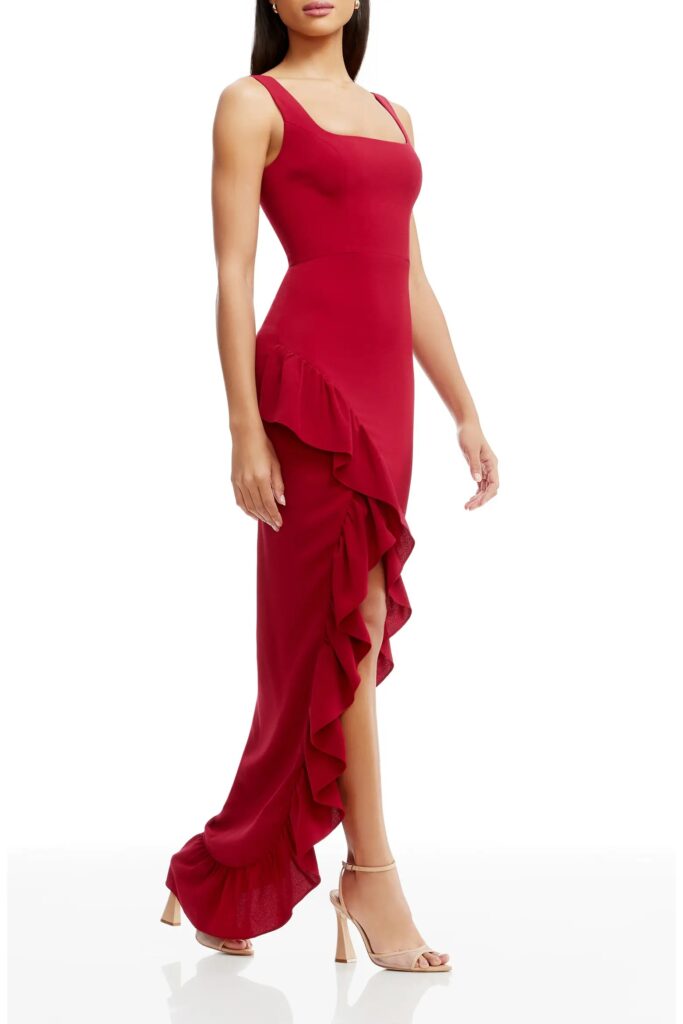Charlene Ruffle Gown Full Size Image 2