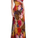 Jordan Floral Metallic Gown Thumbnail 2