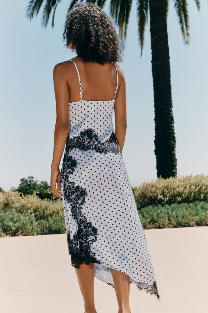 Hazel Lace Slip Dress Full Size Image 3