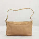 Crystal Embellished Satin Mini Baguette Shoulder Bag Thumbnail 2
