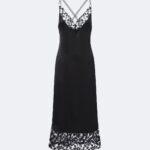 Lace-trimmed Silk Slip Dress Thumbnail 4