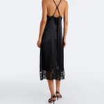 Lace-trimmed Silk Slip Dress Thumbnail 2
