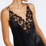 Lace-trimmed Silk Slip Dress Thumbnail 7
