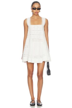 FOR LOVE & LEMONS Breezy Cotton Mini Dress