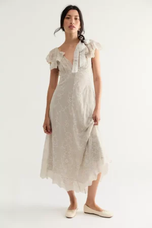 FREE PEOPLE Lovely Lovely Midi Dress