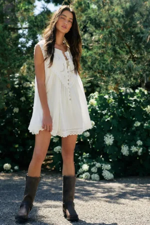 FREE PEOPLE Seabird Song Mini Dress