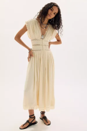 FREE PEOPLE Swimming Across The Sky Midi Dress